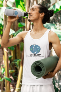 Vitality Logo on Tank Top Mockup
